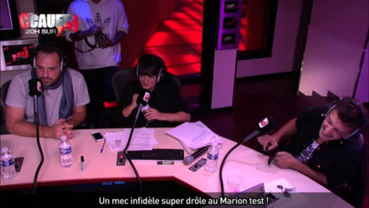 Un mec infidèle super drôle au Marion test ! - C'Cauet sur NRJ