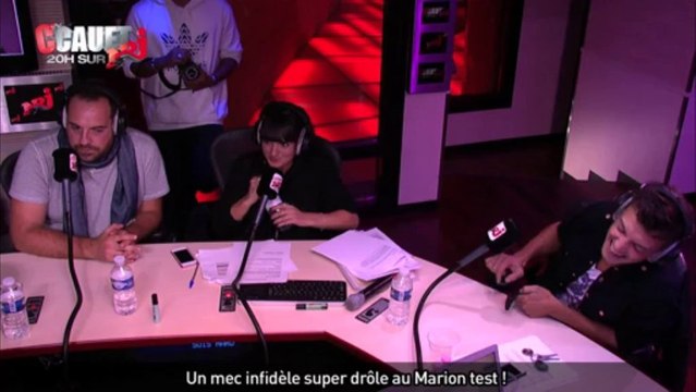 Un mec infidèle super drôle au Marion test ! - C'Cauet sur NRJ