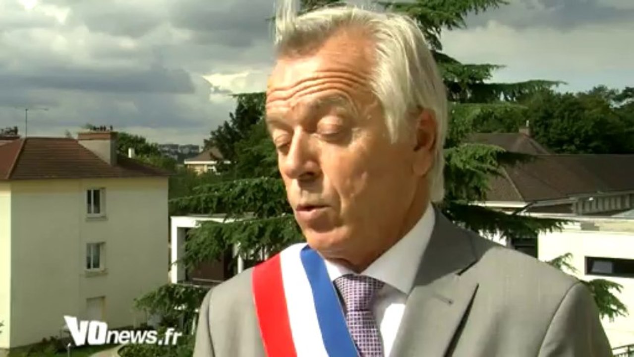 ITW Gerard Lembert-motte - Inauguration logements sociaux au Plessis-Bouchard