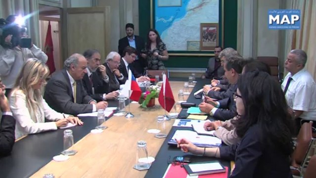 عزيز أخنوش يتباحث مع وزير الفلاحة الشيلي