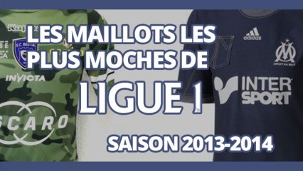 Top des maillots les plus moches de ligue 1 - Saison 2013/2014