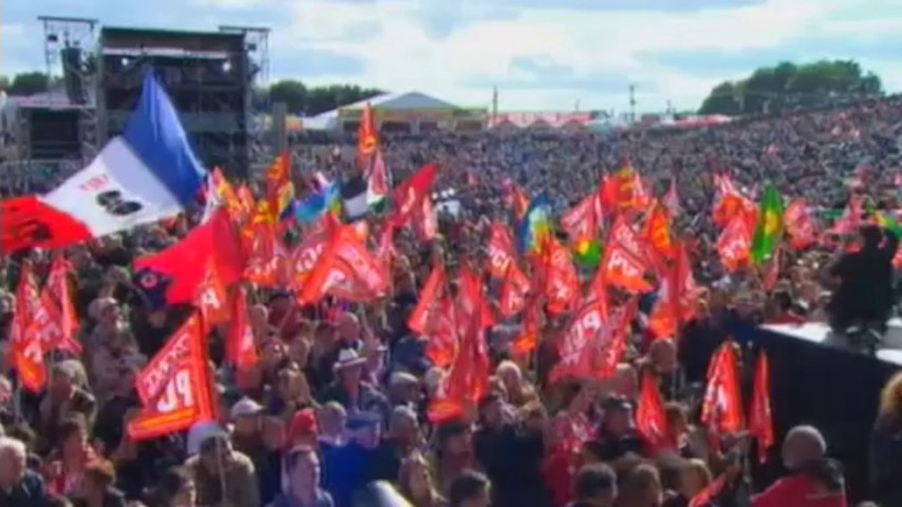 Fête de l'Humanité 2013 - Discours de Pierre Laurent