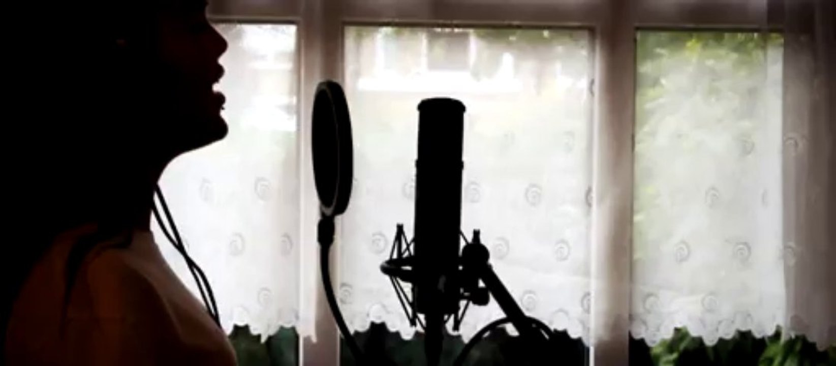 Singing a bit acapella for ya from a song i wrote called Not Afraid