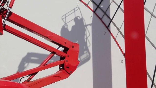 CADRAN SOLAIRE MONUMENTAL DE MARC-ANDRE 2 FIGUERES (Ma2f) - Sorede à l'heure solaire (VIDÉO OFFICIELLE