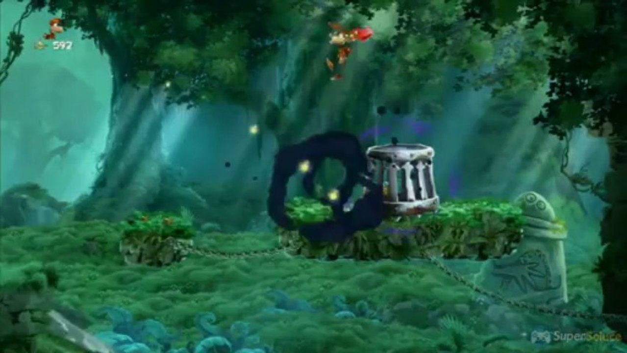 Soluce Rayman Legends : Grottes qui ballottent