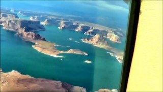 SURVOL du LAKE POWELL Ouest Américain