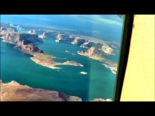 SURVOL du LAKE POWELL Ouest Américain