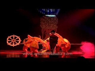 Mythical story of Buddha told through a dance drama