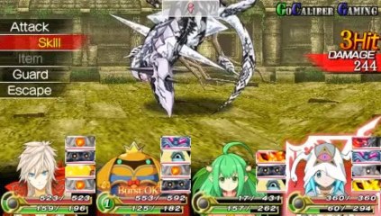 Unchained Blades PSP Walkthrough - Part 38 - Echidna UNLOCKED Dragon Emperor Follower