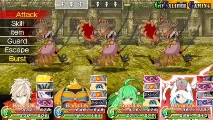 Unchained Blades PSP Walkthrough - Part 39 - Titan Slon