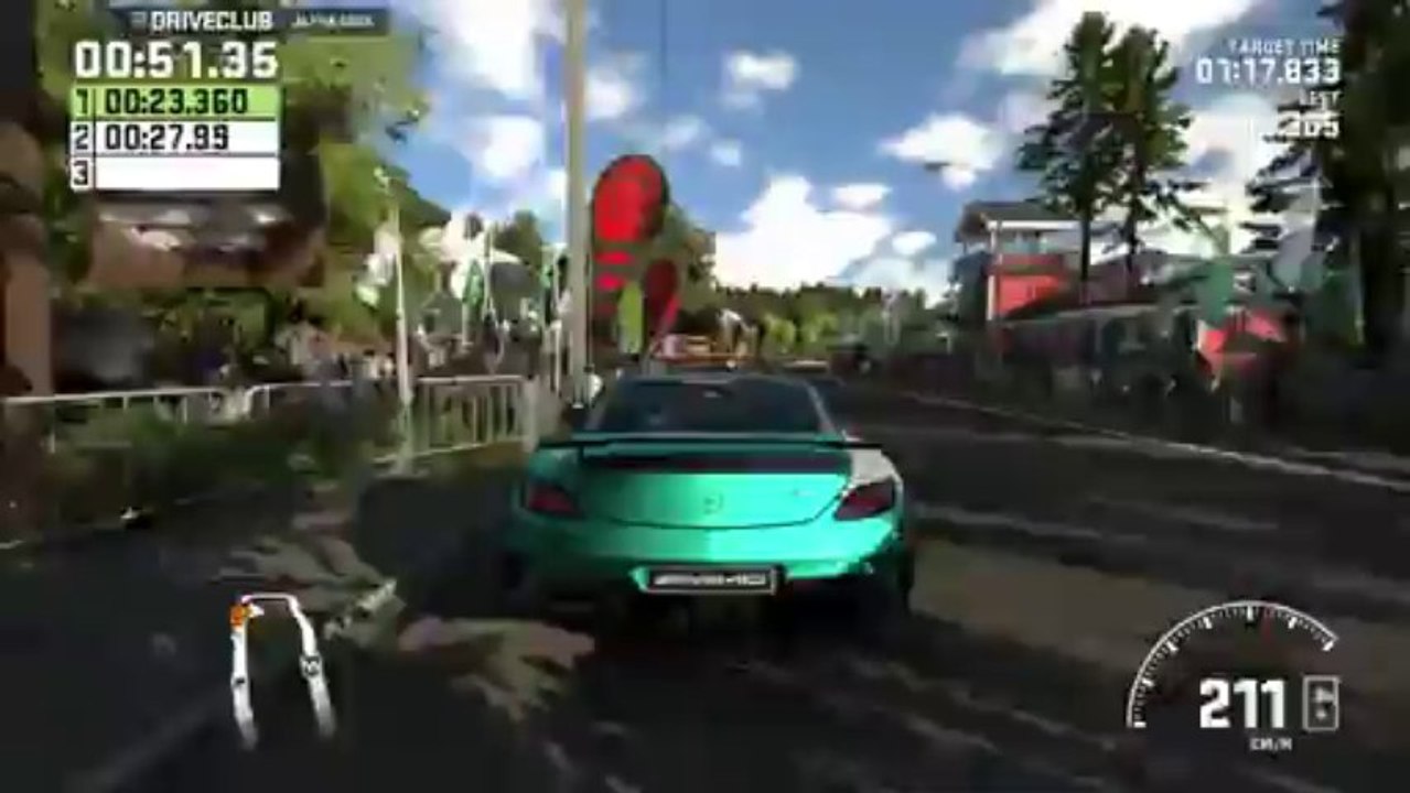 DriveClub - Gamescom Demo Mercedes-Benz SLS AMG Black Series - PS4