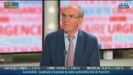 François De closets, auteur de « Maintenant ou jamais, une dernière chance pour la France », dans Le Grand Journal - 10/09 3/4