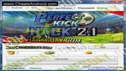 Perfect Kick Hack (unlimited, cash, gold,)+ link+ non root 100% Working