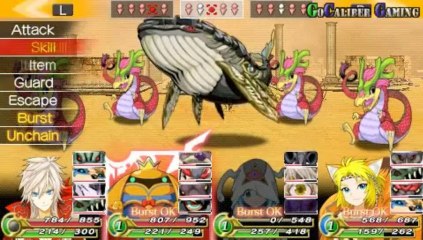 Unchained Blades PSP Walkthrough - Part 54 - Titan Aguila - Sinning Right Wing