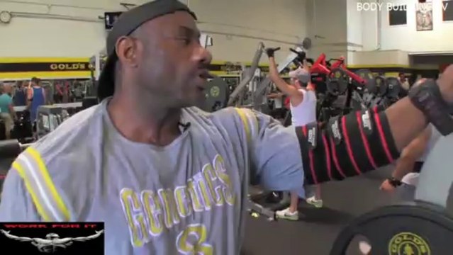 DEXTER JACKSON - SHOULDERS WORKOUT 5 weeks out from the 2013 Mr. Olympia