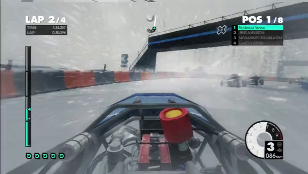 DiRT3 Crazy race with Snow!