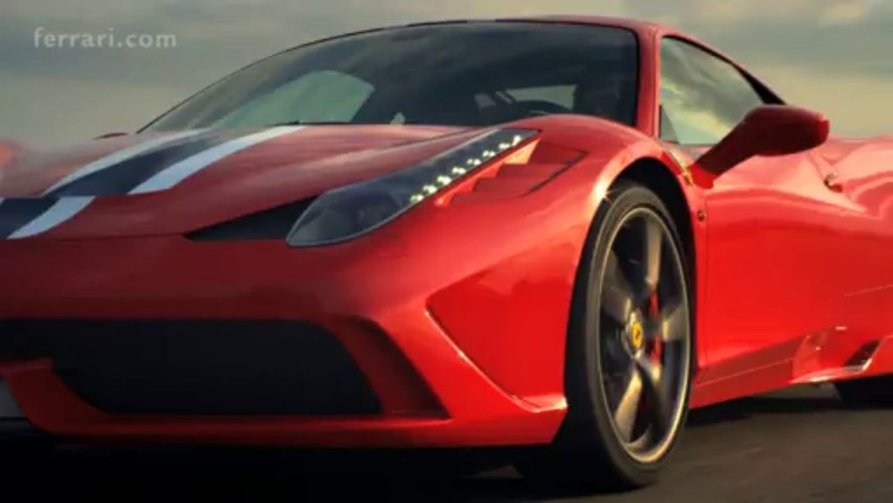 La Ferrari 458 Speciale en action