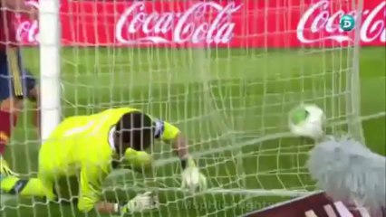 Spain vs Chile 1:1 Roberto Soldado