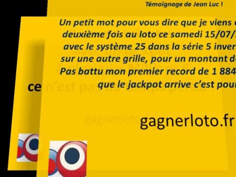 LOTO Résultat Tirage Lundi 16 septembre numero gagnant