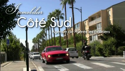 A VENDRE APPARTEMENT 2 PIECES vue mer  HYERES LES PALMIER - VIAGER côtésud