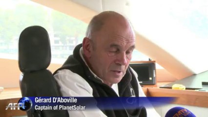 World's largest solar ship crosses Atlantic twice