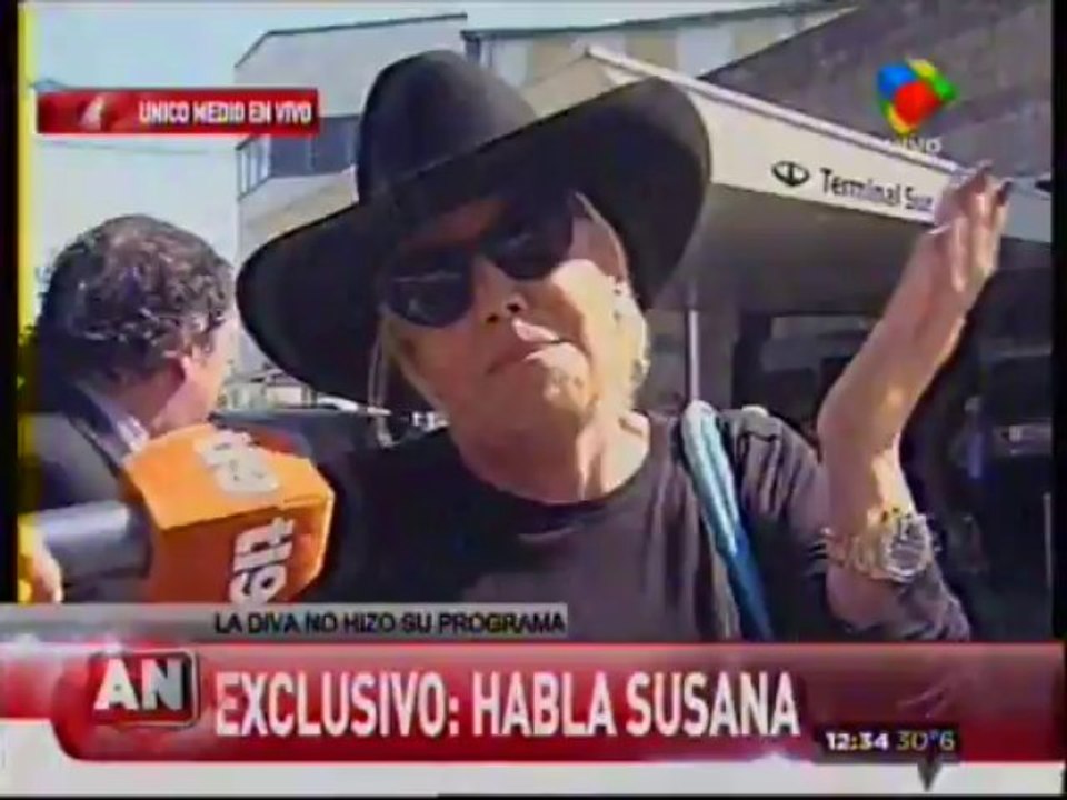 Susana enojada con Maradona y Telefe