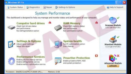 Remove Windows XP Fix (Removal Guide)