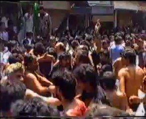 ZANJEER ZANI AT CHOWK SHAHEEDAN  ON 10 MOH 1994