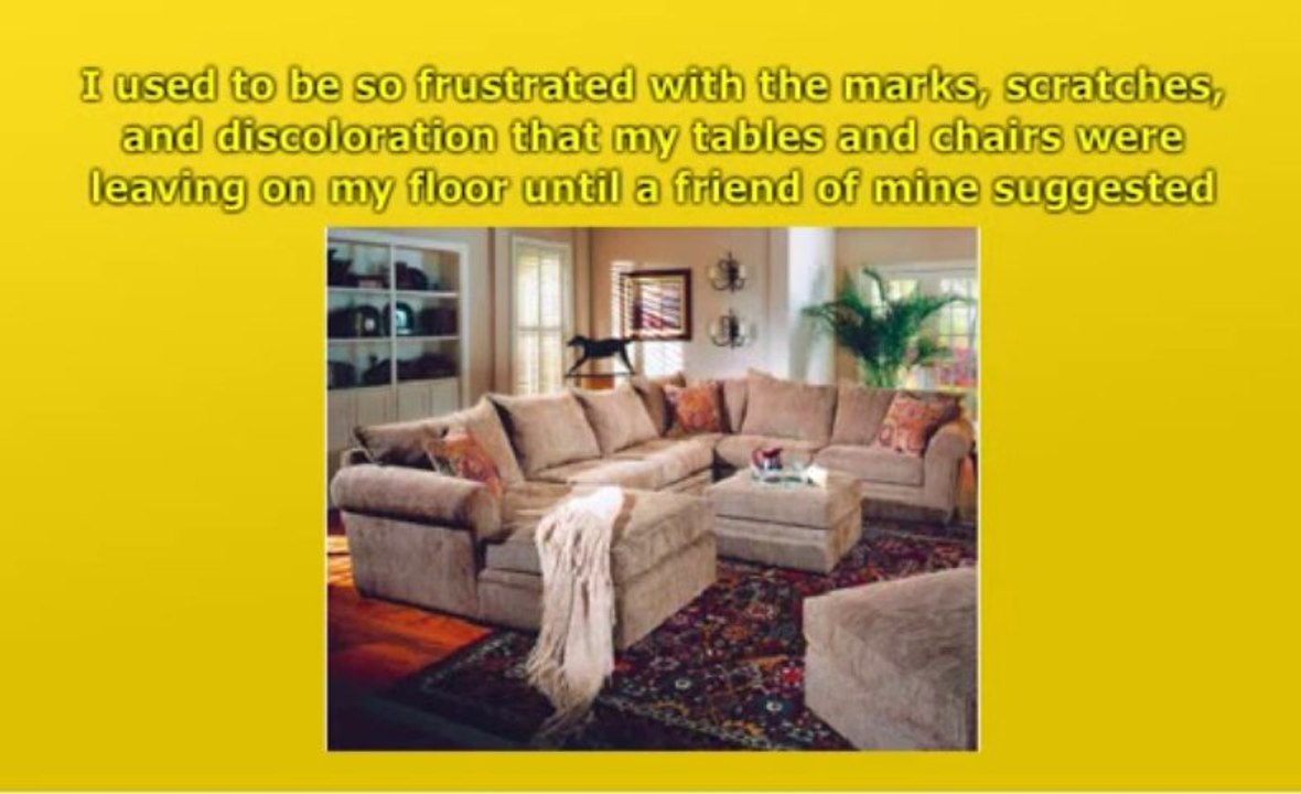 Using Furniture Leg Coasters To Protect Your Floor From Chairs, Table, And Furniture