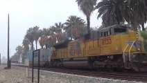 High Speed Union pacific train blasts past me!!!