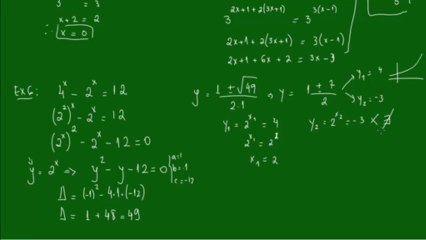 12 - Equações Exponenciais - Aula 2
