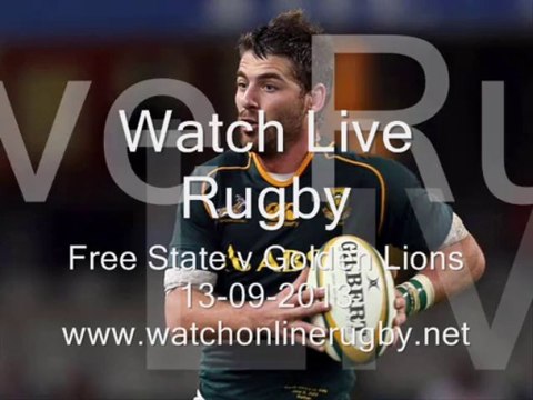 See OnlineFree State vs Golden Lions Rugby