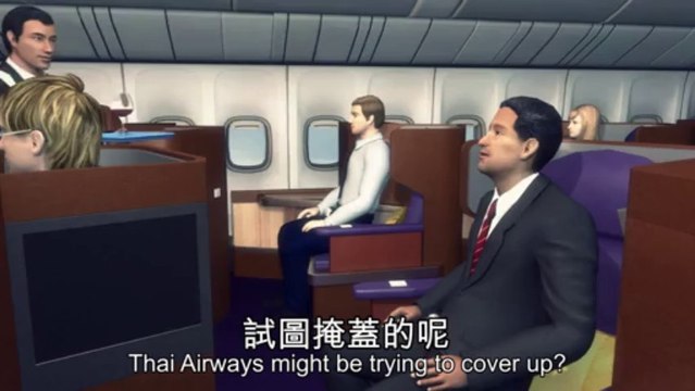 Thai Airways blacks out its own logo on plane after crash landing