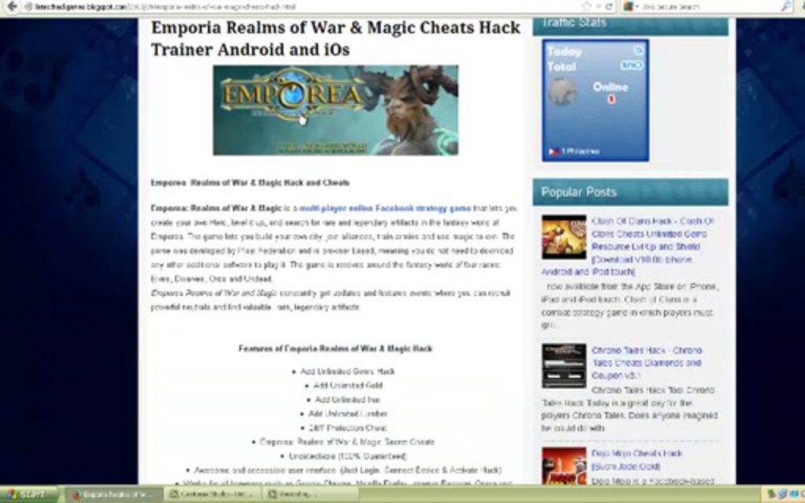 Emporia Realms of War & Magic Cheats Hack Trainer Android and iOs