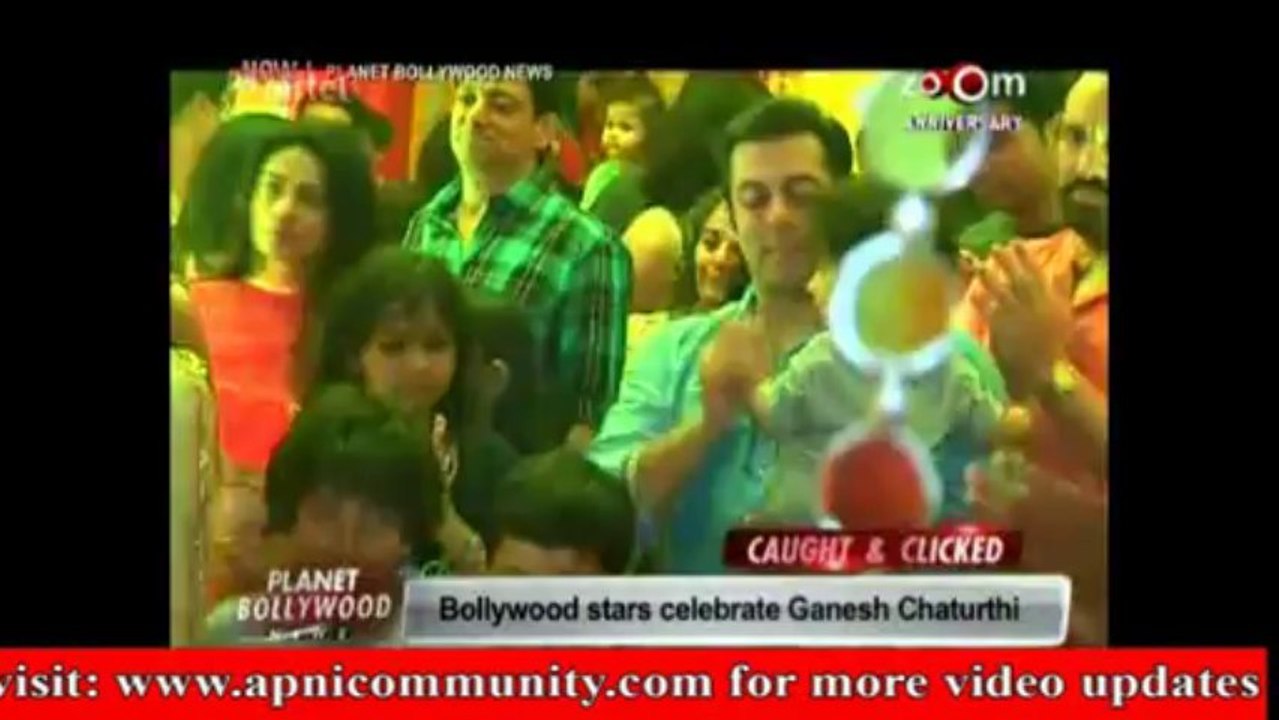 Bollywood Stars Ne Ganesh Chaturthi Par Celebrate Kkiya-Special Report-11 Sep 2013