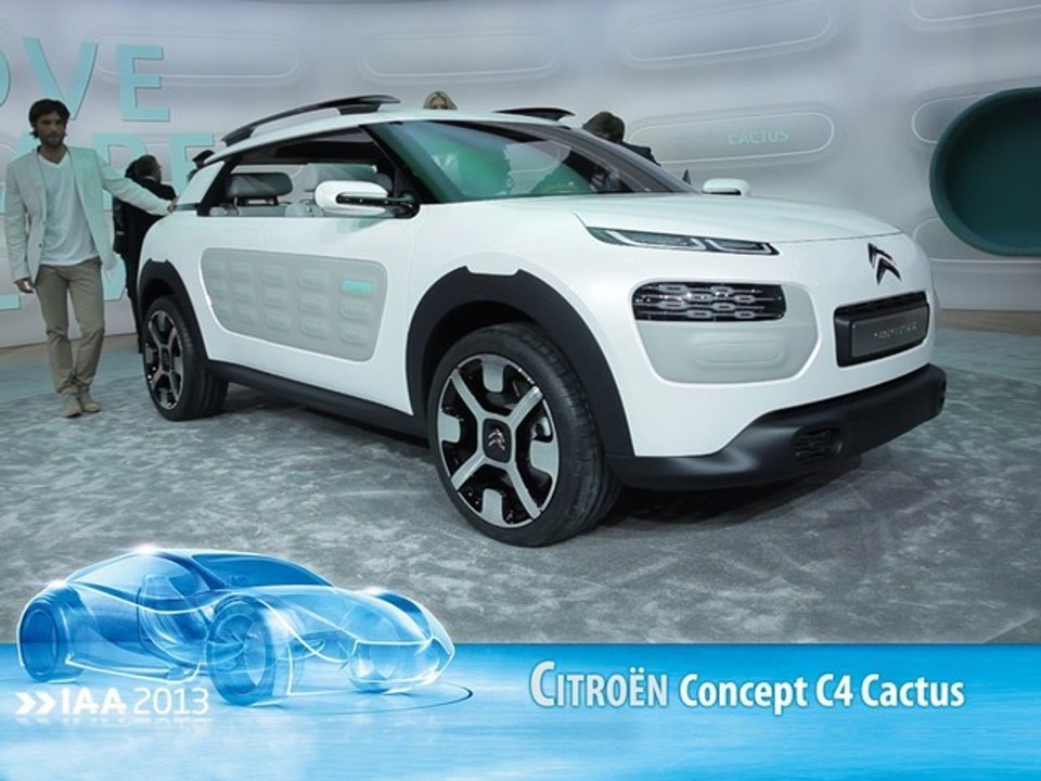 Citroen Concept C4 Cactus au Salon de Francfort 2013