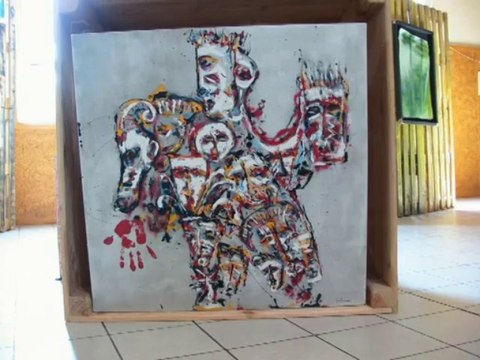 Expositions des oeuvres des artistes IN , 5ème Festival d'Art Contemporain de Saint-Florent-sur-Auzonnet 2013