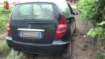 Foggia - Arresti squadra mobile, rapina via Manzoni (10.09.13)