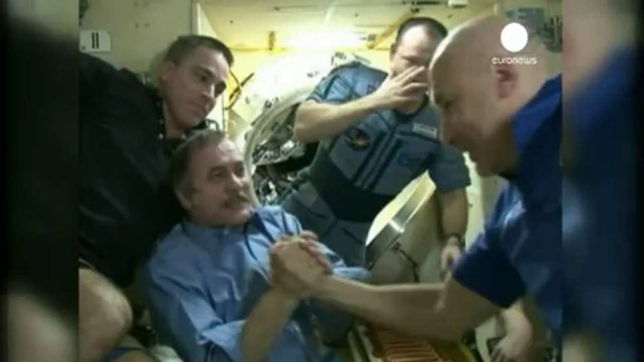 Retour sur Terre de trois spationautes de l'ISS