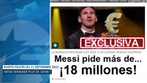 Les monstrueuses prétentions salariales de Messi, le Real accusé de diffamation dans l'affaire Özil !