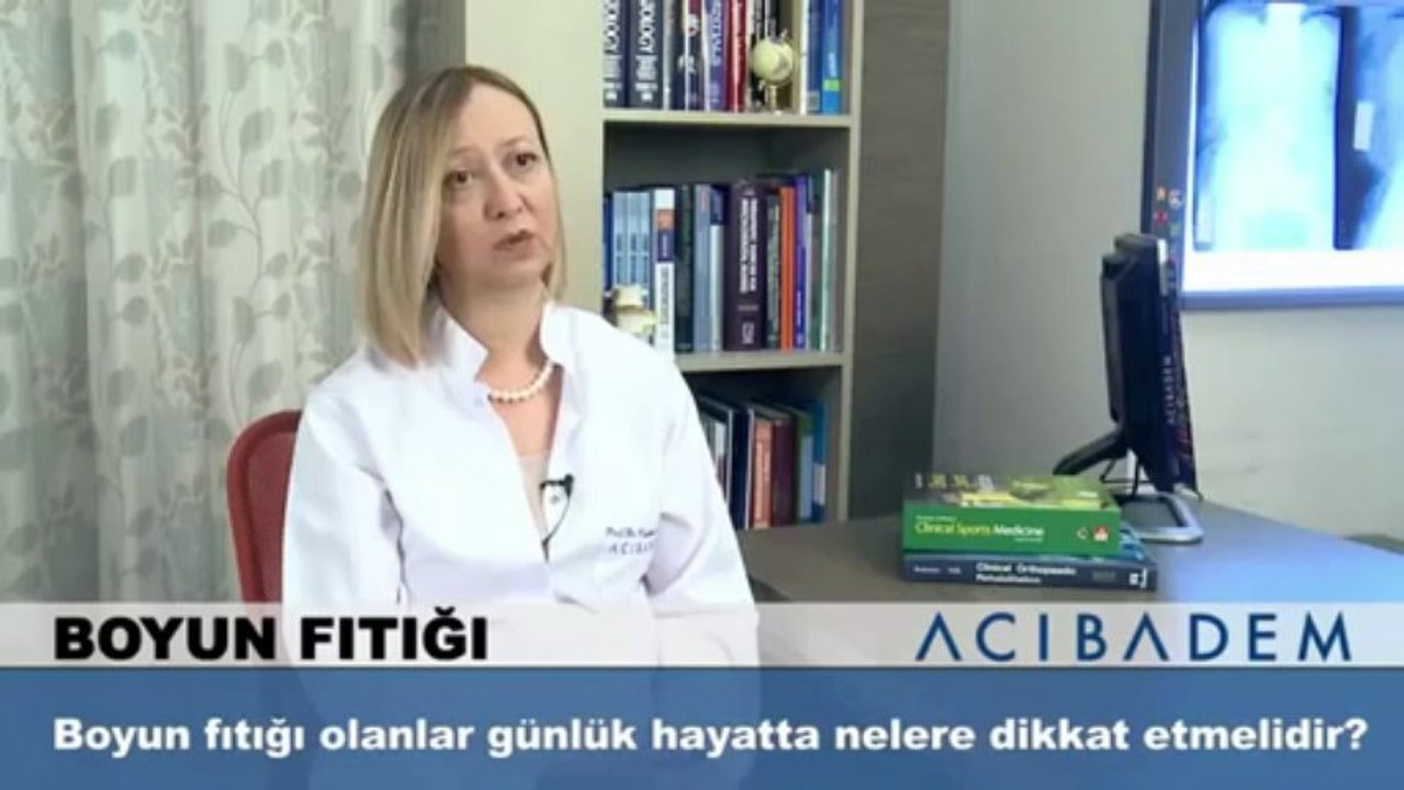 Boyun fıtığı olanlar günlük hayatta nelere dikkat etmelidir