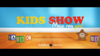 Alphabet Blocks Opening Credits - After Effects Template