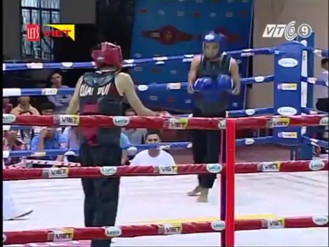 Trận 2- Võ sĩ Phạm Phú Chí Cang (Quân đoàn 4) - Võ sĩ Trần Nguyễn Duy Luân (Quảng Ngãi)