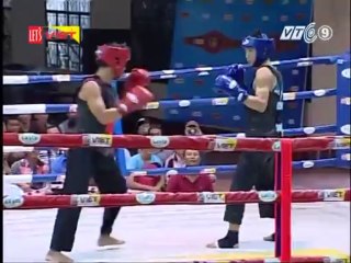 Trận 3- Võ sĩ Nguyễn Văn Mức (Tây Ninh) - Võ sĩ Đặng Hoàng Giang (Quân khu 7)