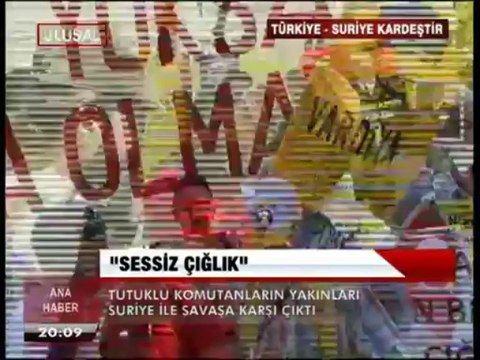 SESSİZ ÇIĞLIK, SAVAŞA HAYIR DİYOR