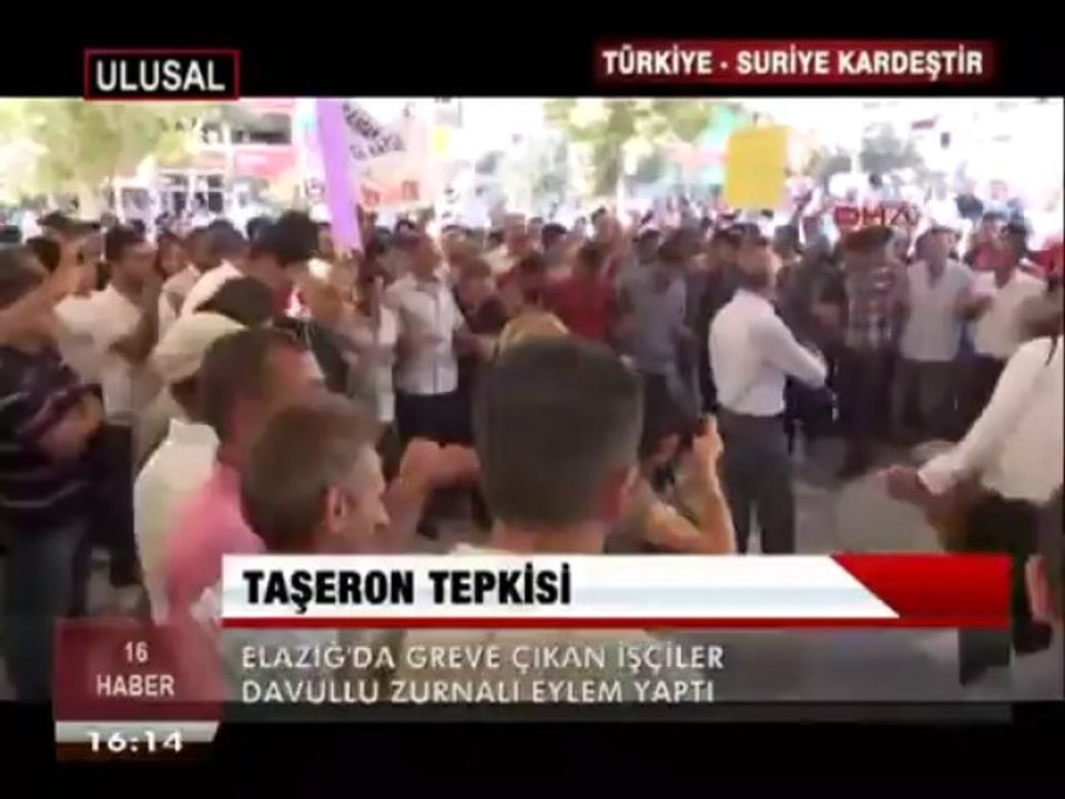 TAŞERON TEPKİSİ