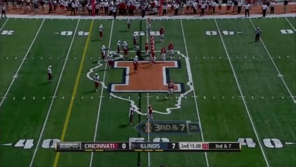 2013 Cincinnati vs. Illinois 2nd Quarter