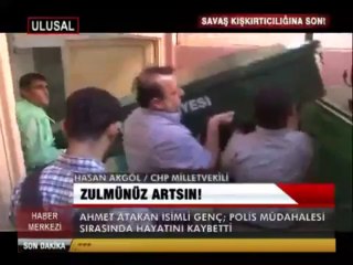 CHP'Lİ AKGÖL, HATAY'DA YAŞANANLARI YORUMLUYOR