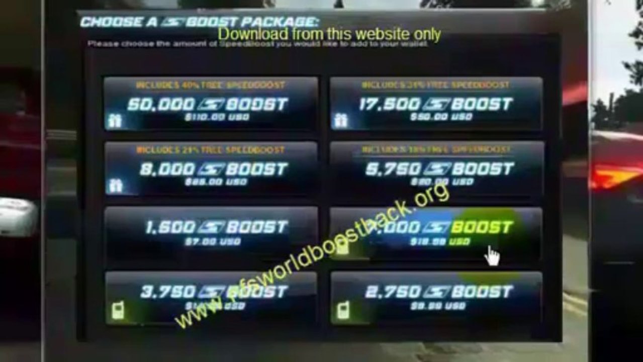 NFS  world speed boost redeem code free