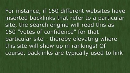 backlinks, how can backlinks make you money